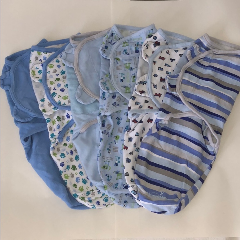 6 Boys Summer Infant Adjustable Swaddle
